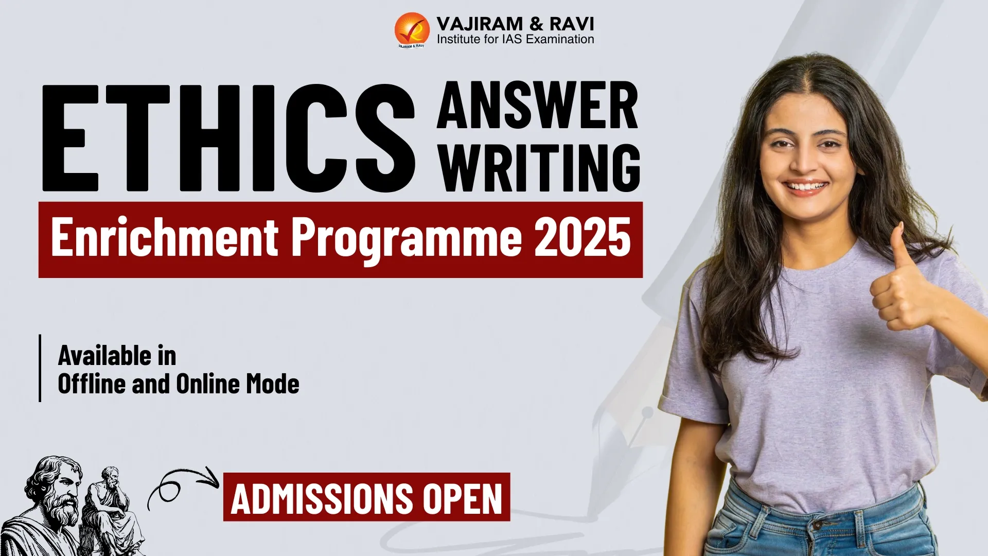 Ethics Answer Writing Enrichment Programme 2025_Final Banner.webp