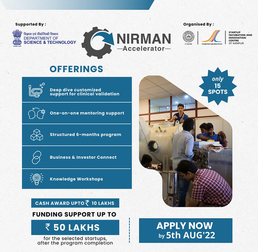 15 startups selected for the NIRMAN Accelerator Program Blog Image