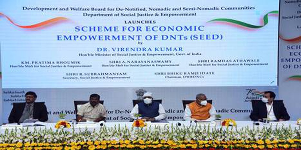 Scheme for Economic Empowerment of DNTs (SEED) Blog Image