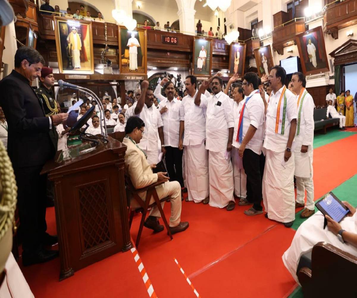 Tamil Nadu Governor vs Stalin Government: Does the governor have the right to delete portions of his address to the legislative assembly? Blog Image